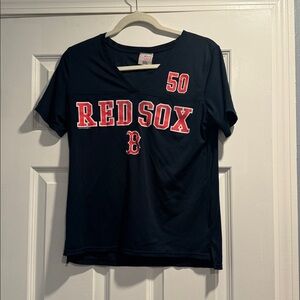 Mookie Betts Red Sox Navy T-Shirt
